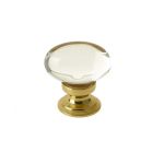 Jedo Oval Glass Cupboard Knobs