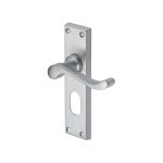 Heritage Brass - Bedford Door Handle on Plate