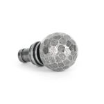 Anvil Hammered Ball Curtain Finial (pair)