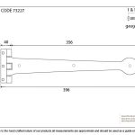 Smooth Cast T Hinge (pair)