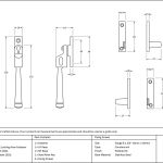 Anvil Night-Vent Locking Avon Fastener