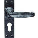 Slimline V Lever on Backplate