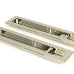 Anvil Art Deco Rectangular Pull - Privacy Set