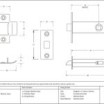 From The Anvil Tubular Mortice Latch