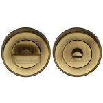 Heritage Brass - Round Bathroom Turn & Release - V4040