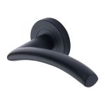 Heritage Brass - Centaur Door Handle on Round Rose