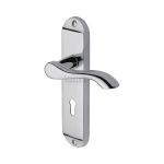 Sorrento -  Aurora Door Handle on Plate