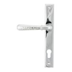 Anvil Hammered Newbury Lever on Rose Set (Plain)