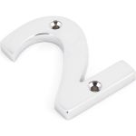 From The Anvil Polished Chrome Numeral