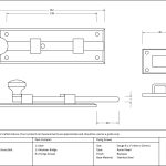 Anvil Slide Knob Bolt