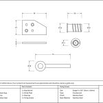 Anvil Key-Flush Sash Stop