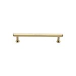 Heritage Brass - Hexagon Cabinet Pull Handle with Rose