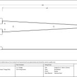 Arrow Head T Hinge (pair)