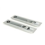 Anvil Art Deco Rectangular Pull - Privacy Set