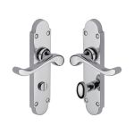 Heritage Brass - Savoy Door Handle on Plate