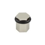 Burlington Hexagonal Floor Mounted Doorstops