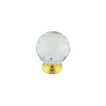 Jedo Faceted Glass Cabinet Knob