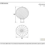 Polished Brass Spiral Cabinet Knob