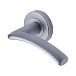 Sorrento -  Tosca Door Handle on Round Rose