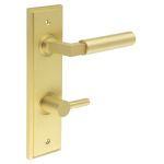 Burlington Westminster Door Handles On Back Plate with Turn & Release