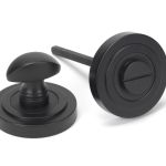 Anvil Round Thumbturn Set (Art Deco)