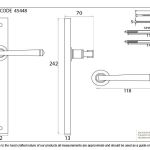 From The Anvil Avon Slimline Lever Set