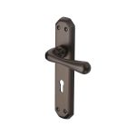 Heritage Brass - Charlbury Door Handle on Plate