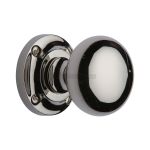 Heritage Brass - Victoria Door Knob on Rose
