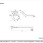 Anvil Leaf Curtain Finial (pair)