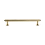 Heritage Brass - Step Cabinet Pull Handle with Rose