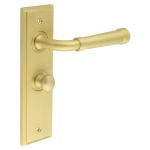 Burlington Highgate Door Handles On Back Plate with Turn & Release