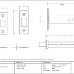 Anvil Heavy Duty Tubular Deadbolt