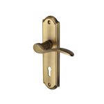 Heritage Brass - Howard Door Handle on Plate