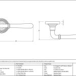 From The Anvil Newbury Lever on Rose Set (Beehive) - Unsprung
