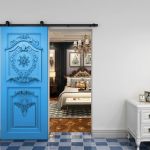 P C Henderson Rustic Top Mount Sliding Barn Door Kit