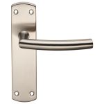 Steelworx Residential Arched Lever on Backplate