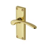 Heritage Brass - Sophia Short Door Handle on Plate