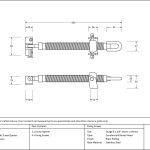 From The Anvil 12" Fanlight Screw Opener