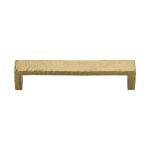 Heritage Brass - Hammered Wide Metro Cabinet Pull Handle