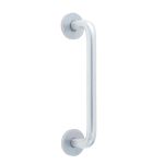 Aluminium 19mm D Shape Pull handle Rose Fixing SAA Finish