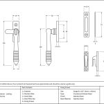 From The Anvil Locking Reeded Fastener