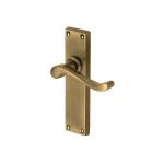 Heritage Brass - Bedford Door Handle on Plate