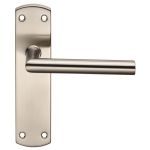 Steelworx Residential Mitred Lever on Backplate