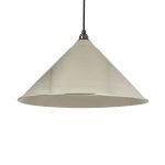 Smooth Nickel Hockley Pendant
