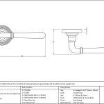 From The Anvil Newbury Lever on Rose Set (Beehive) - Unsprung