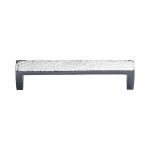 Heritage Brass - Hammered Wide Metro Cabinet Pull Handle