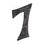 Tudor - Black Iron Tudor Numeral