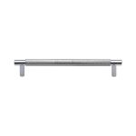Heritage Brass - Partial Knurled Cabinet Pull Handle