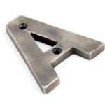 From The Anvil Antique Pewter Letter
