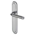 Heritage Brass - Saturn Long Door Handle on Plate